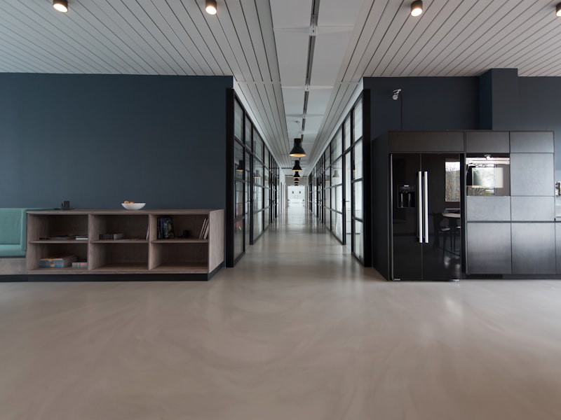 Modern startup workspace